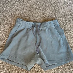 Lululemon athletic shorts, size 2, color green